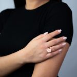Anello da Donna in Oro Giallo con Corallo - OR332