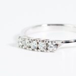 Anello Veretta Visconti Preziosi in Oro Bianco con Diamanti - 0056A6