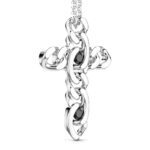 Collana Zancan in Argento con Croce - Cosmopolitan - ESC126
