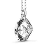 Collana Zancan in Argento con Rosa dei Venti - Cosmopolitan - ESC008
