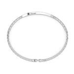 Bracciale Zancan Stile Greco in Argento e Spinelli Neri - Insignia 925 - EXB817