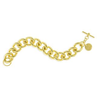 Bracciale Unoaerre in Bronzo Dorato con Grumetta - Bronze - 0052