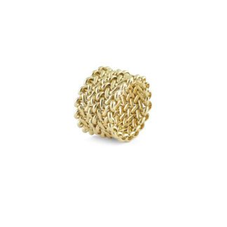 Anello da Donna Unoaerre in Bronzo con Maglia Chicco di Riso - 1598