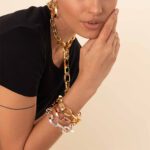 Bracciale da Donna Unoaerre in Bronzo Dorato - Bronze - 2142