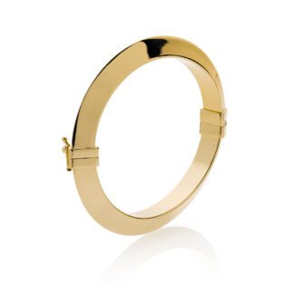 Bracciale Rigido Unoaerre in Bronzo a Tubo Triangolare - Bronze - 2145