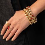 Bracciale da Donna Unoaerre in Bronzo con Smalto - Colors - 2184