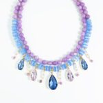 Collana da Donna in Argento con Giada e Zirconi - 950CO