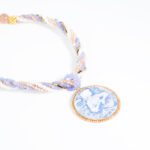 Collana con Cammeo da Donna in Argento e Pietre Dure - 951CO/1