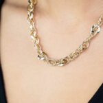 Collana da Donna in Oro Giallo 18kt con Catena a Fantasia - 10569