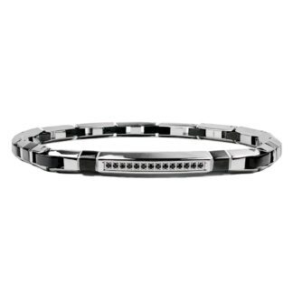 Bracciale da Uomo Zancan in Acciaio con Spinelli - Hiteck - EHB282