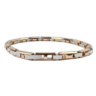 Bracciale da Uomo Zancan in Acciaio con Maglia Tubolare - Hiteck - EHB327