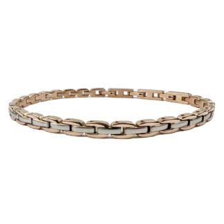 Bracciale da Uomo Zancan in Acciaio Bicolore - Hiteck - UHB078