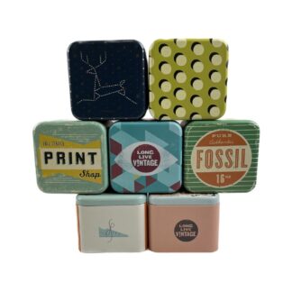 Scatola Vintage Fossil - da collezione - Omaggio