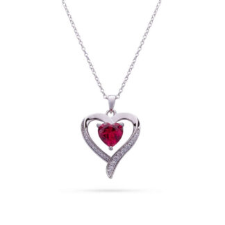 Collana ChiMiAma in Argento - Cuore batticuore - 130082