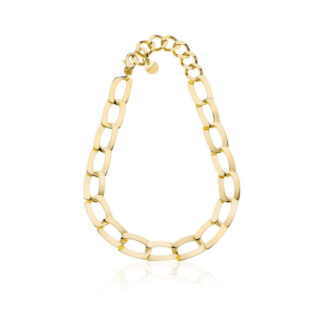 Collana Colliere da Donna Unoaerre in Bronzo Dorato - Dinamica - 2443