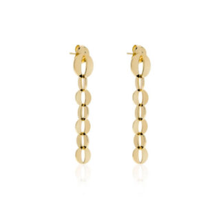 Orecchini Pendenti da Donna Unoaerre in Bronzo Dorato - 23470