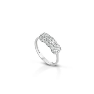 Anello Marika in Oro Bianco con Diamanti - AN8435T/06SA/4