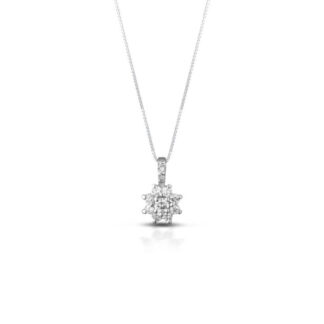 Collana Marika in Oro Bianco con Diamanti - CD06113AR/7