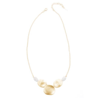 Collana Ippocampo da Donna in Argento Dorato e Zirconi - Element - IPEL105