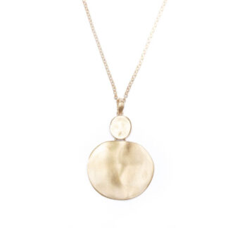 Collana lunga Ippocampo da Donna in Argento Dorato - Element - IPEL23