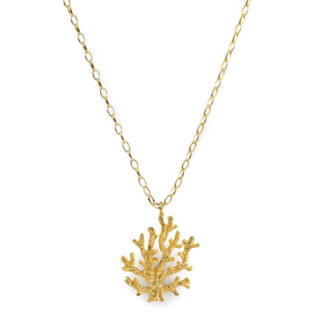 Collana Isola Bella in Argento dorato | Gold Corallo - 20001466