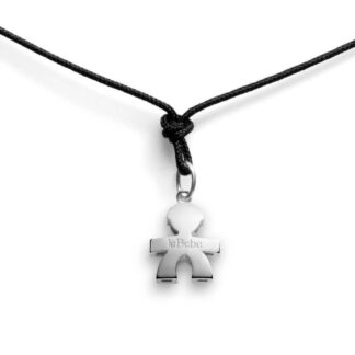 Collana Le Bebè Bimbo in Oro Bianco - I I tesorini - LBB914