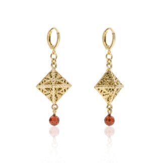 Orecchini da Donna Unoaerre in Bronzo Dorato e Zirconi - Gipsy - 2327