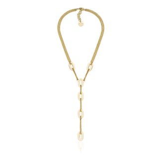 Collana da Donna Unoaerre ovali in Bronzo Dorato - 2375
