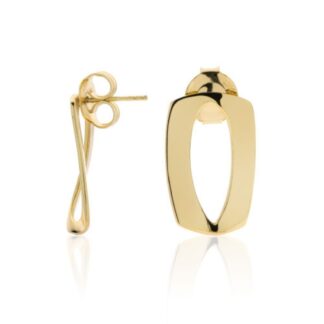 Orecchini da Donna Unoaerre in Bronzo Dorato - Dinamica - 2445