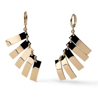 Orecchini da Donna Unoaerre spina in Bronzo Dorato - Lux - 2683