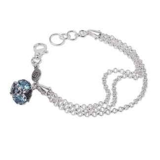 Bracciale Gerardo Sacco in Argento con Monili - Trottole - 38518