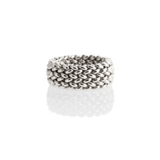 Anello Donna Unoaerre in Argento Maglia Chicco di riso - Chicco - 5907