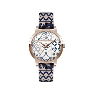 Orologio Solo Tempo Camurria in Acciaio e Pelle - Clementina - CW51RT1